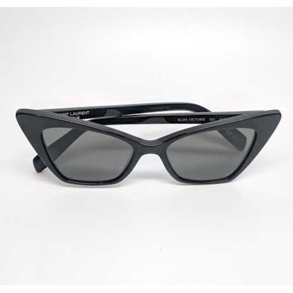 Saint Laurent Accessories - Saint Laurent Black Victoire Sl244 Sunglasses